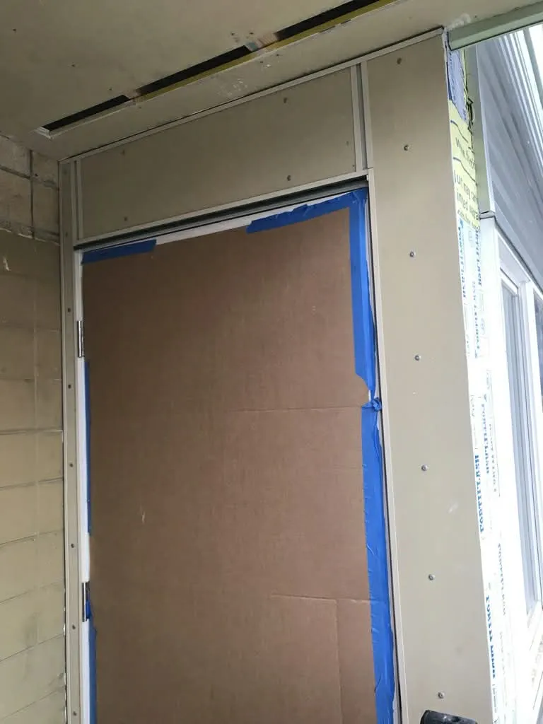 French Door with Cedar Siding