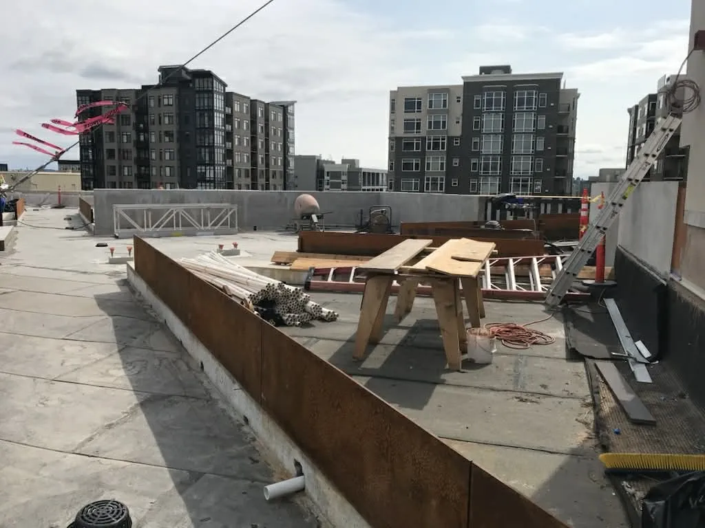 Glass Railing — Deck Install