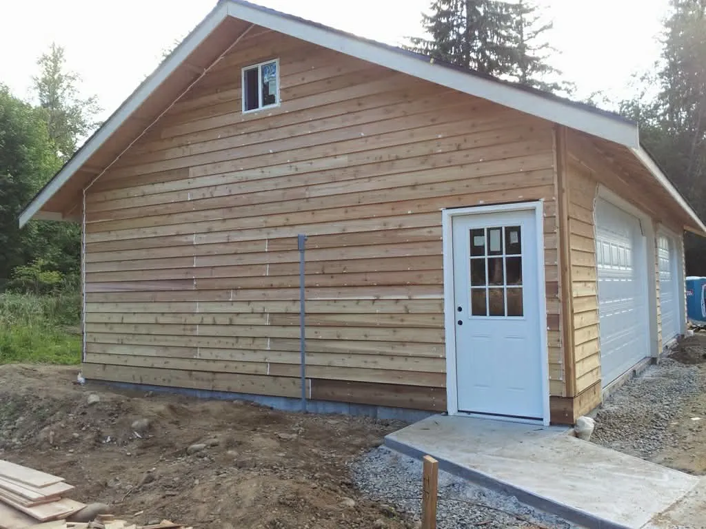 Cedar Beam Pergola Entry