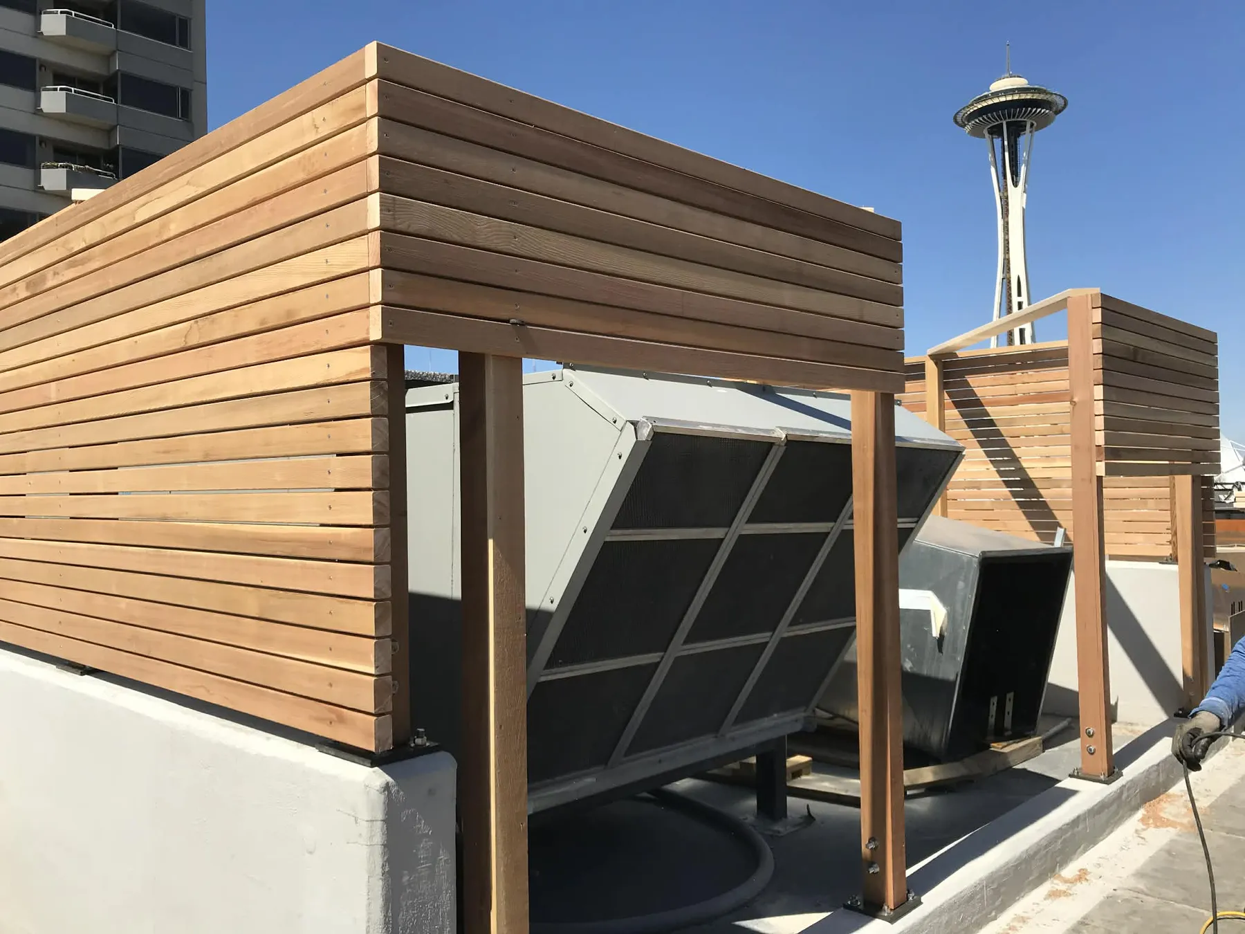 Yellow Sheathing with Flashing
