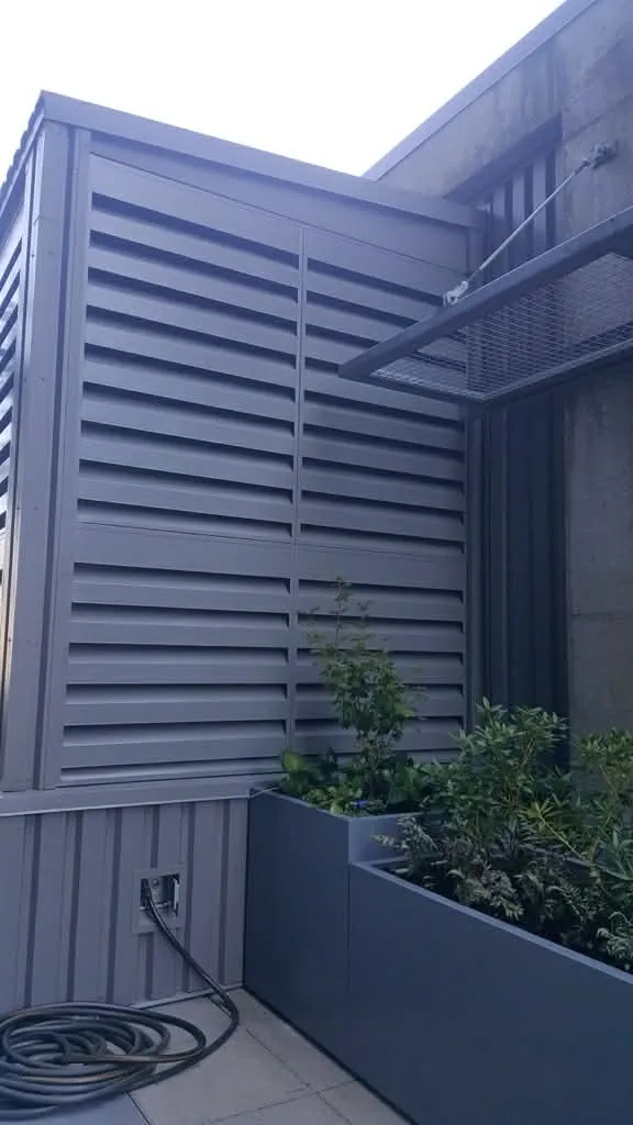 Cedar & Modern Glass Doors