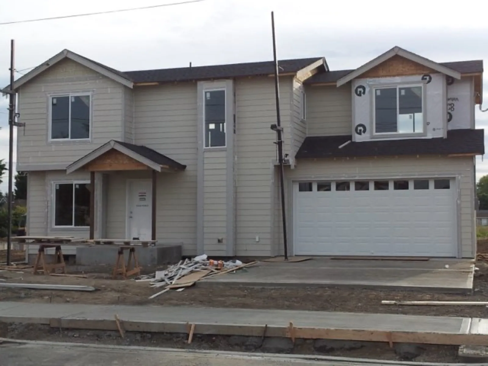 New home construction by All Custom Building