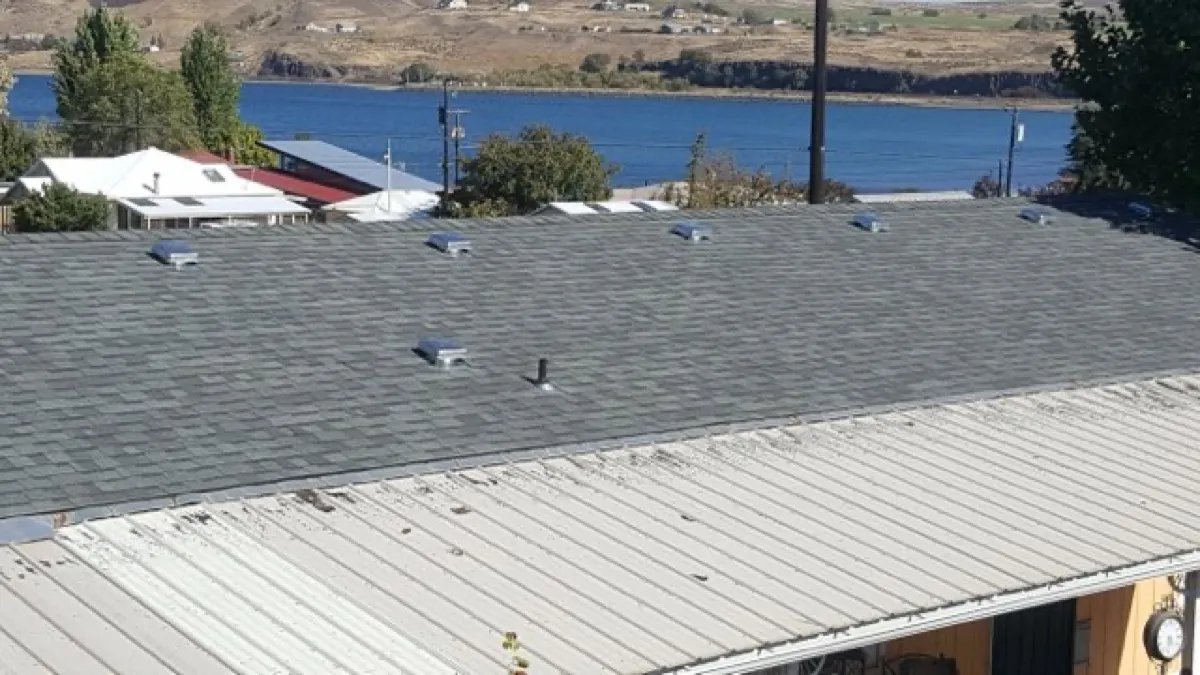 Commercial roofing project by All Custom Building